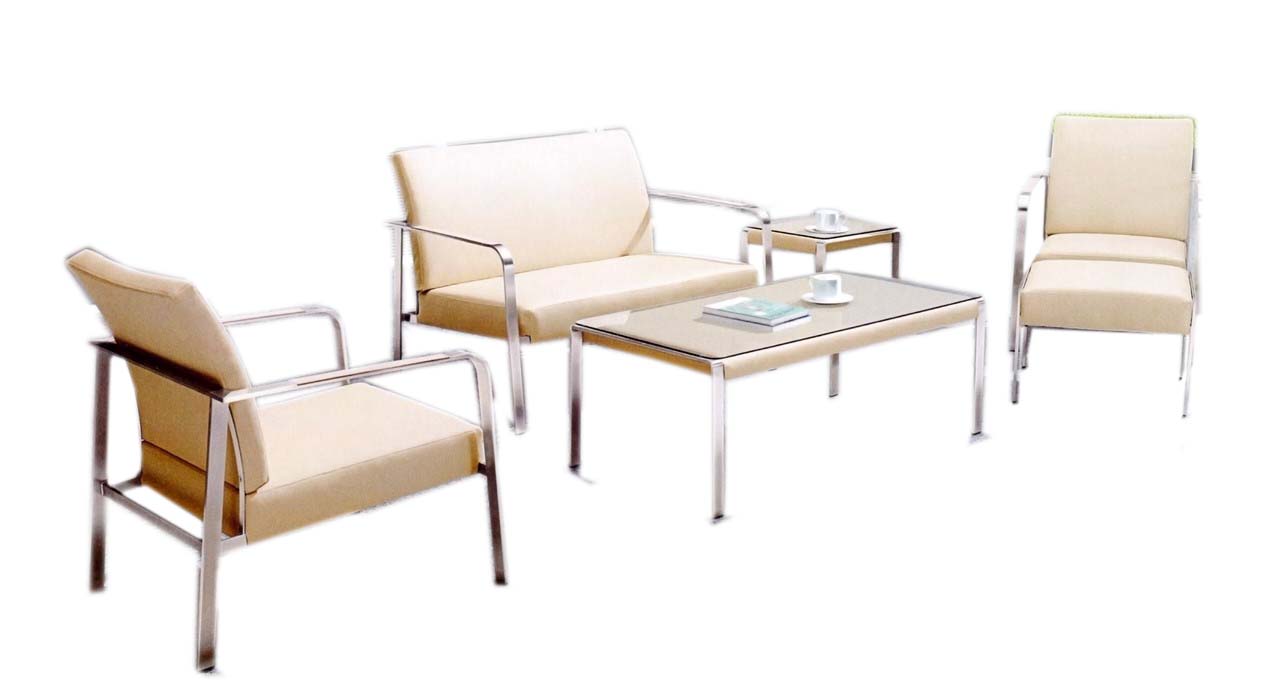 Gartenmöbel Lounge Möbel Set APHRODITE beige 4-Teilig Garten Terrasse Balkon Wetterbeständig