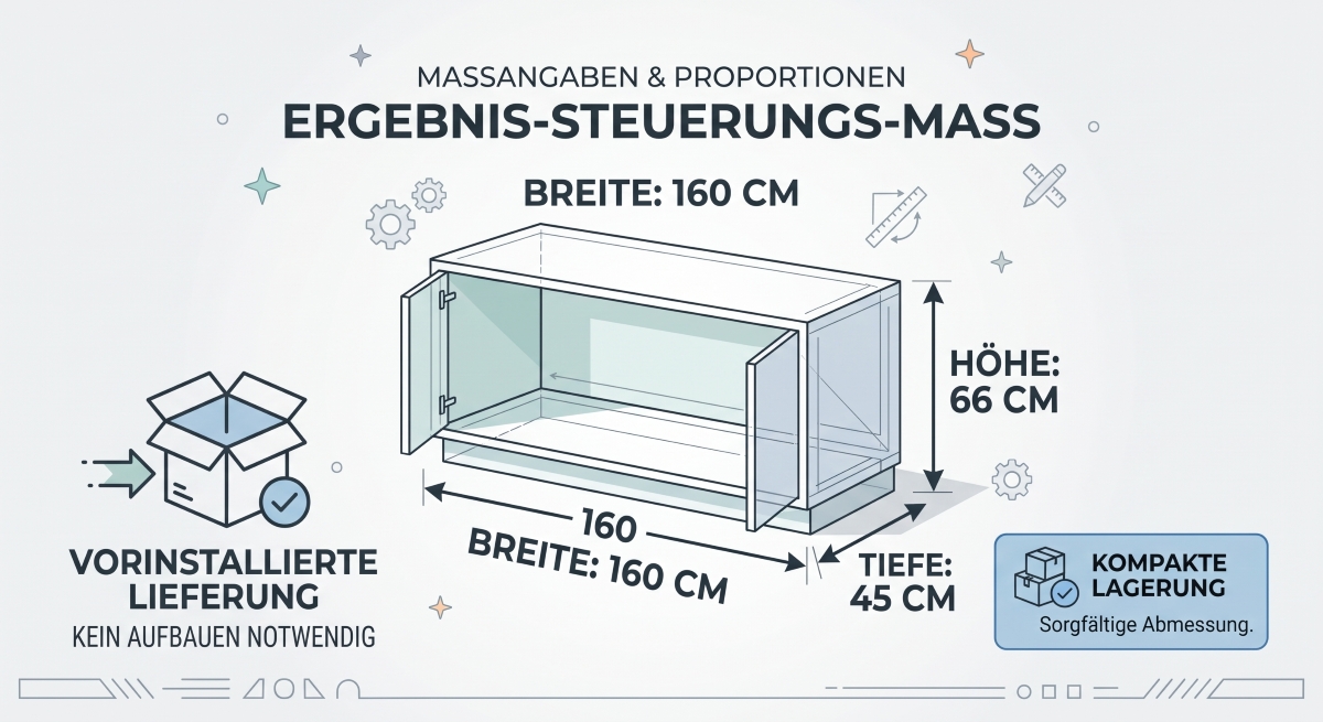 Möbel, Hängeschienen, Küchenunterschrank, Abmessungen, Glasfront
