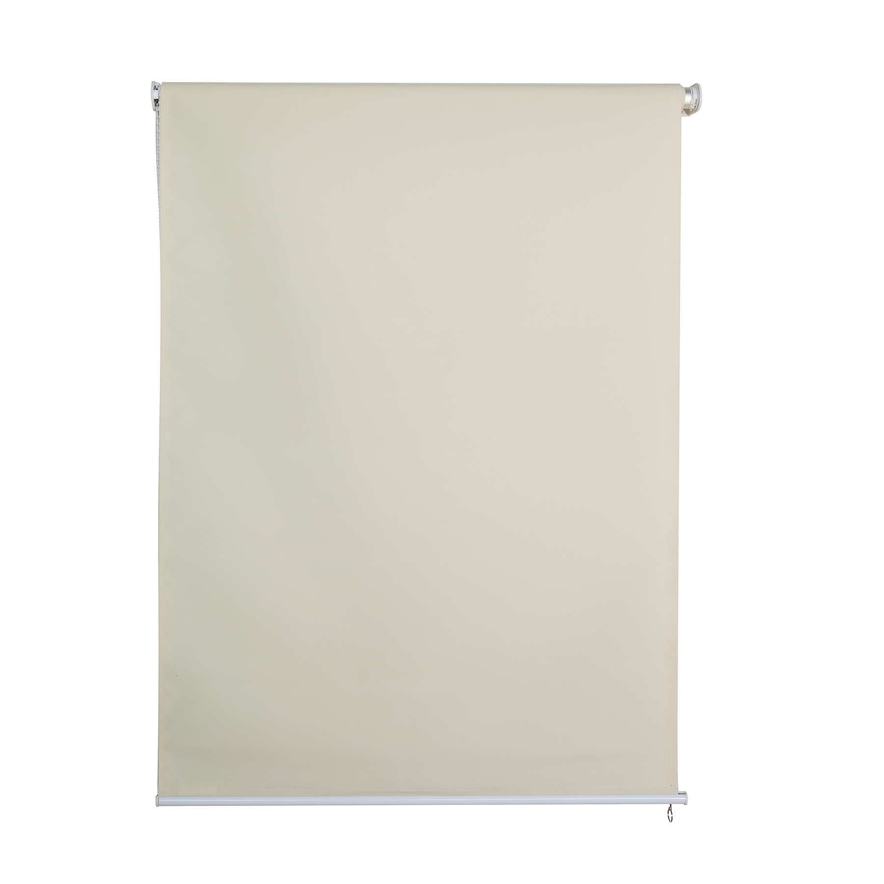 Vertikalmarkise Beschattung Balkon Sichtschutzrollo 1.6 x 2.3 m beige Außenrollo Garten Terrasse