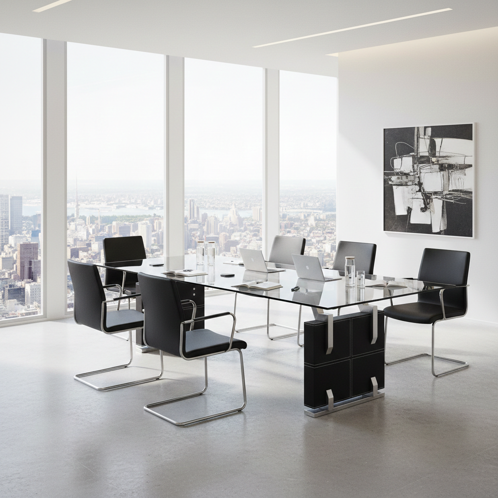 Besprechungstisch VERONA schwarz 