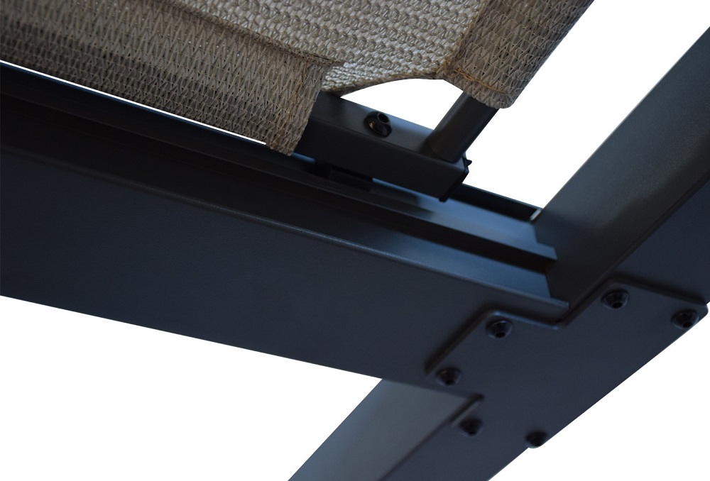 Gartenpavillon Pergola Gazebo Amun 3x4 m Sonnenschutz Überdachung Jet-Line