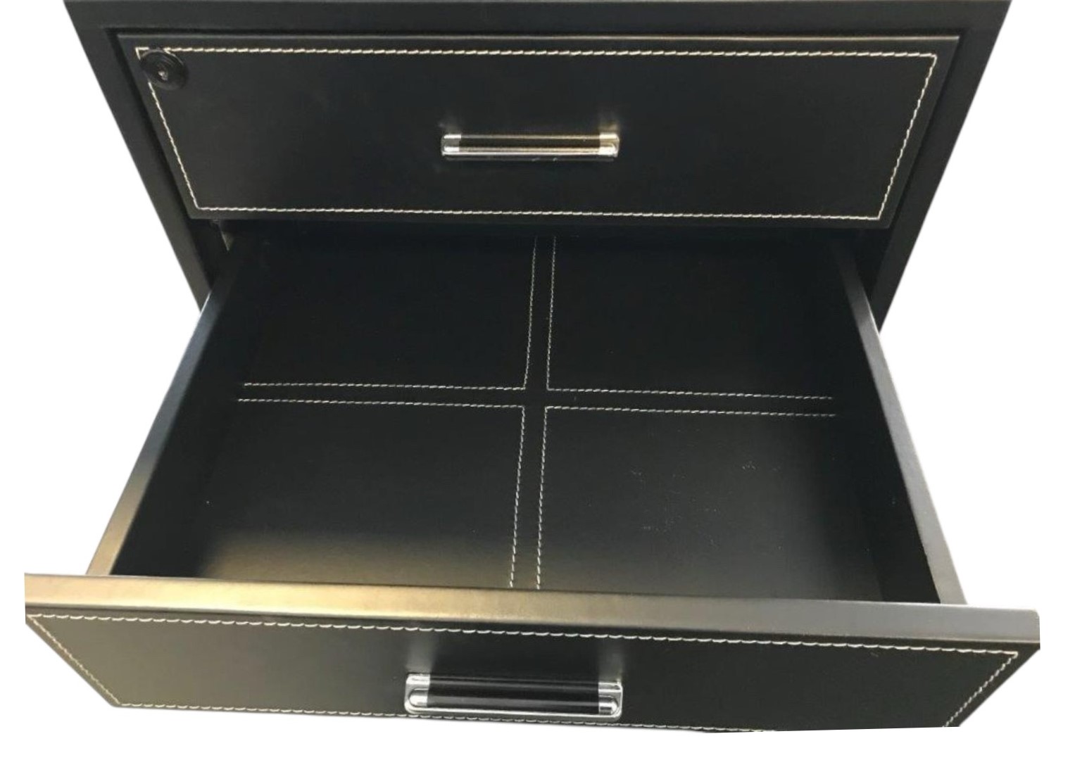 Chefschreibtisch VENEDIG links schwarz