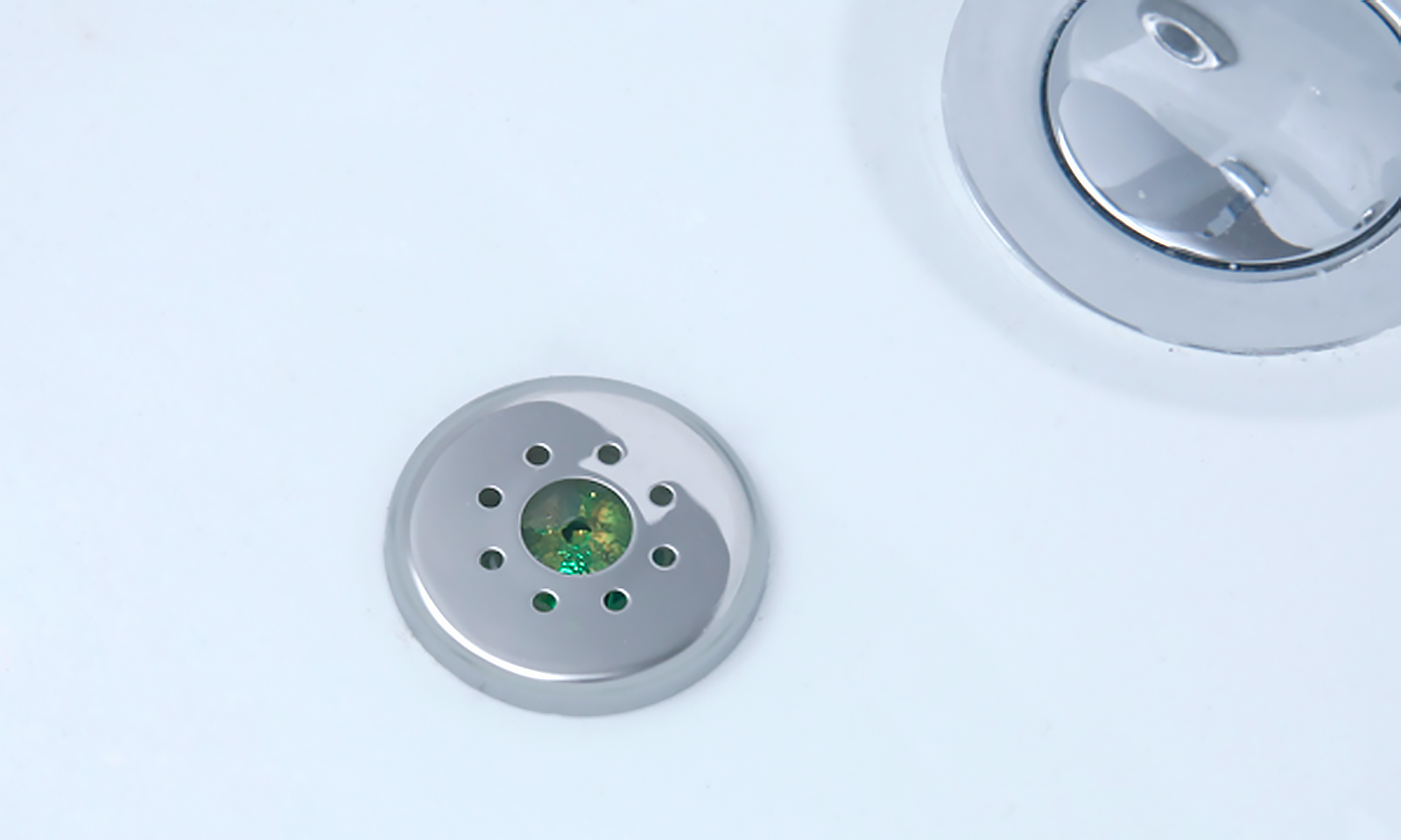 Whirlpool Indoor Spa Badewanne Whirlwanne VILLA ANTONELLI weiß 1800x 800 mm mit LED