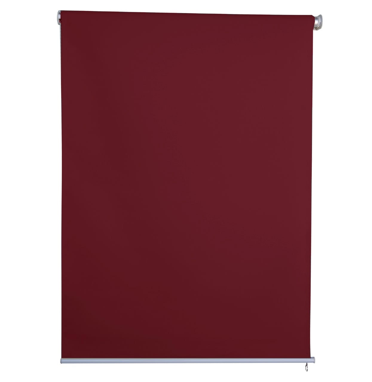 Vertikalmarkise Balkon Rollo Outdoor Sichtschutzrollo 1,6 x 2,3 m bordeaux Außenrollo Garten
