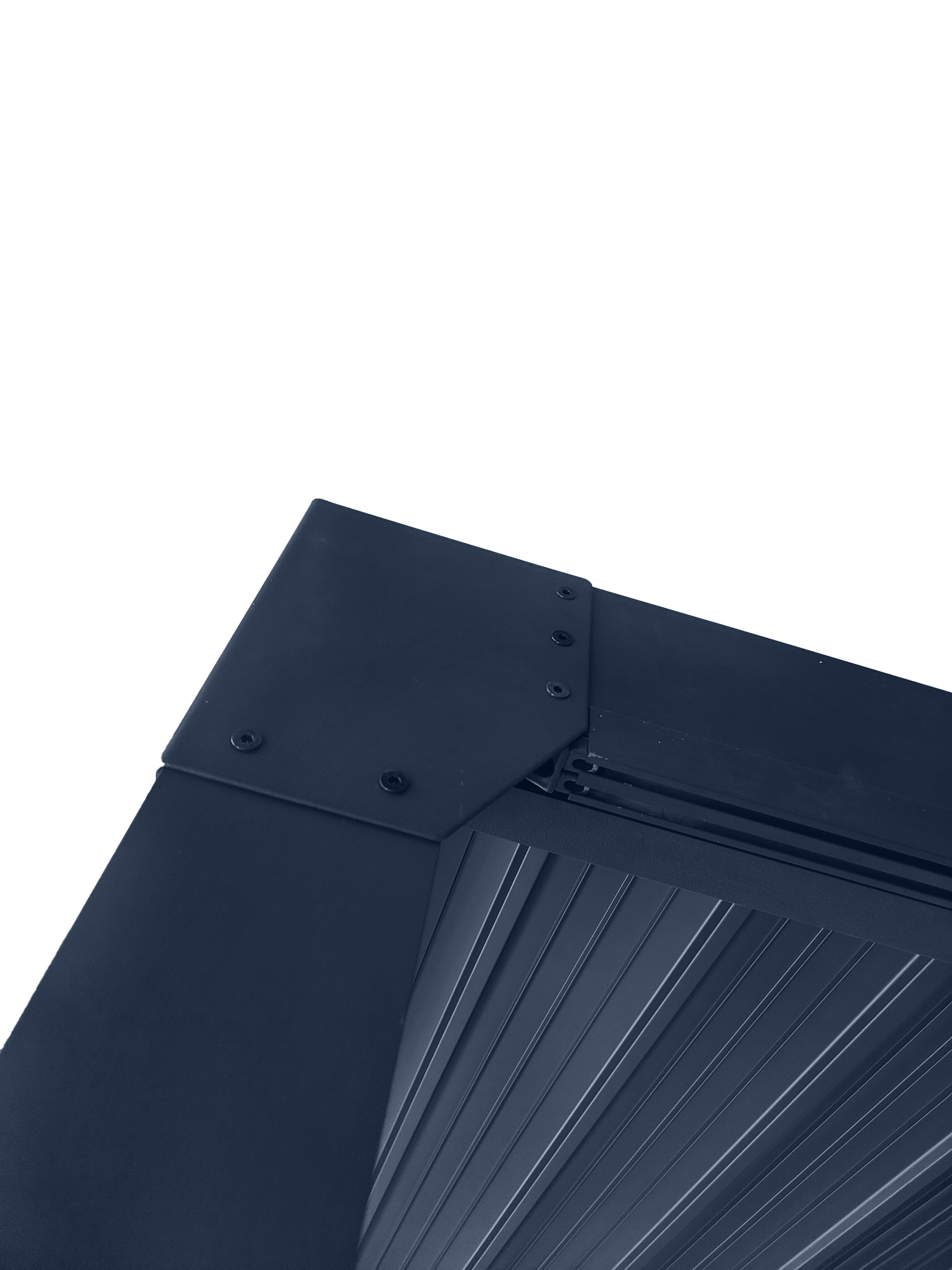 Pavillon Gartenpavillon 4x3m Dubai anthrazit aus Aluminium mit Handkurbel UV-Schutz