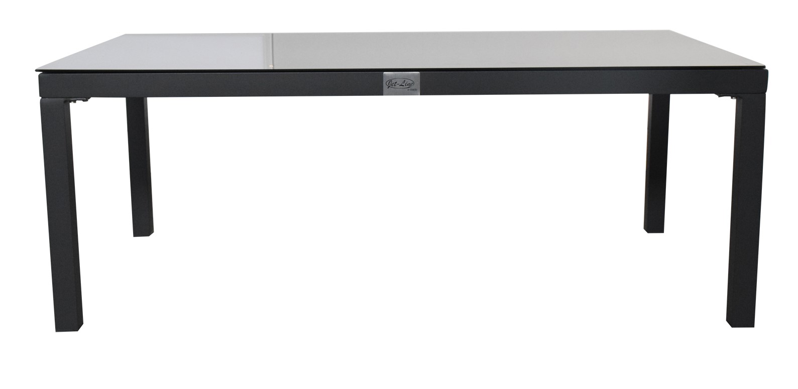 Jet-Line Gartenmöbel Ecklounge Garten  KRETA hellgrau Aluminium