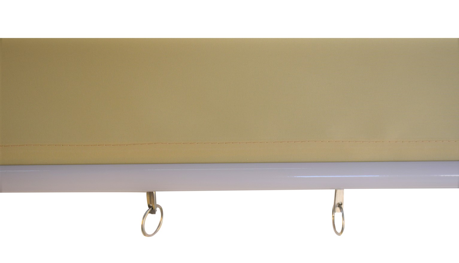 Vertikalmarkise Kassettenrollo Außenrollo Sonnenschutz 1.7x2.3m beige Sichtschutz Rollo