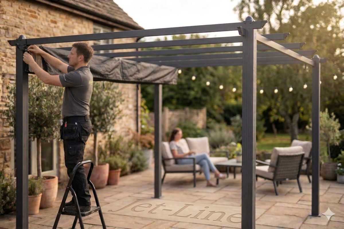 Pavillon Abdeckplane für Luxor Pavillon 4m Winterplane Schutzhülle